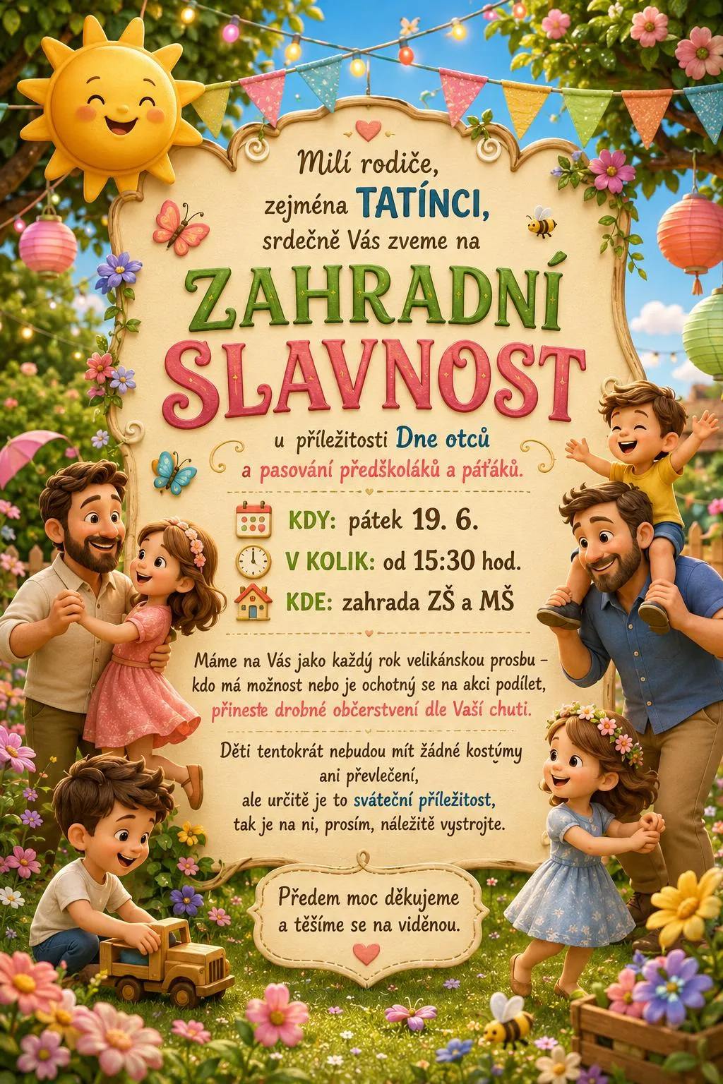 zahradní slavnost